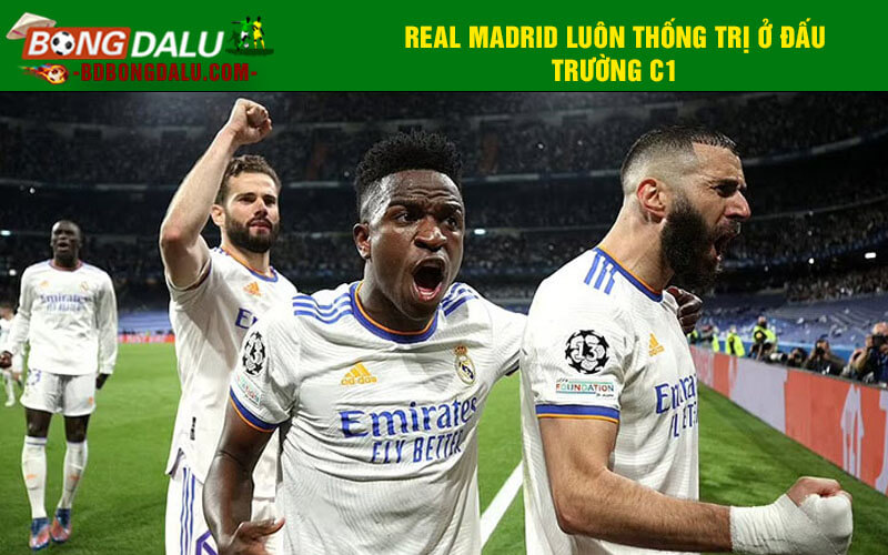 Real Madrid luôn thống trị ở đấu trường C1