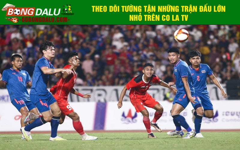 Theo dõi tường tận những trận đấu lớn nhỏ trên Co la tv
