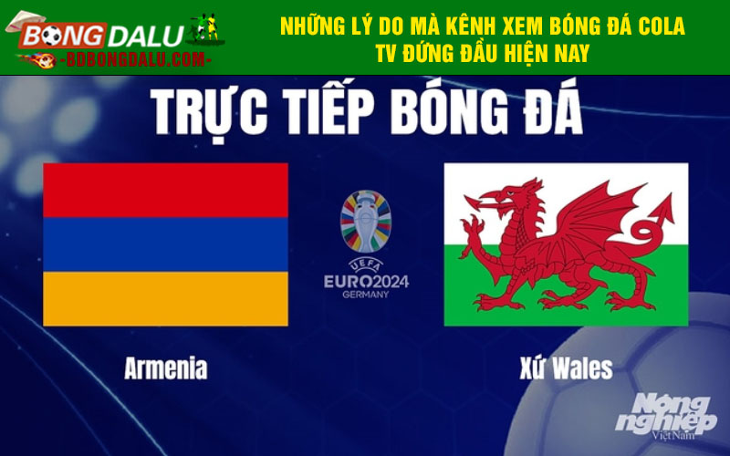 Những lý do mà kênh xem bóng đá Cola TV đứng đầu hiện nay