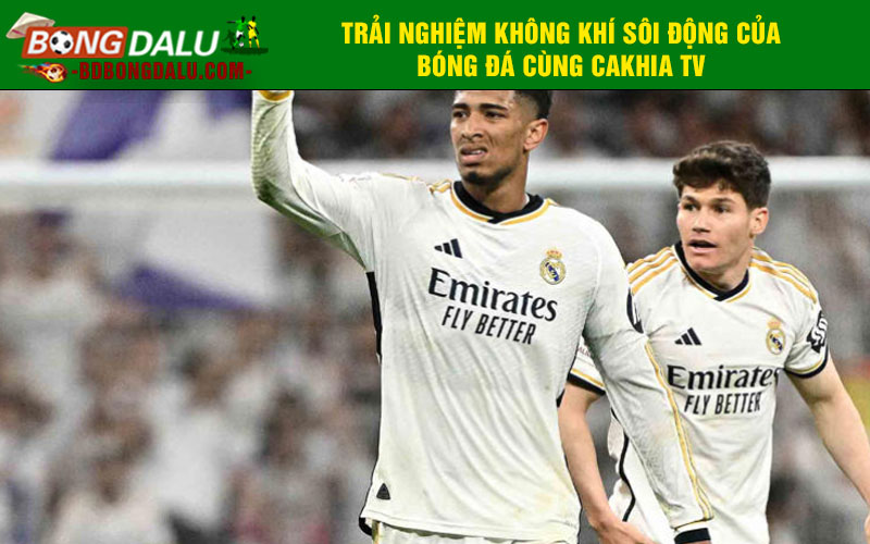 Trải nghiệm không khí sôi động của bóng đá cùng Cakhia TV