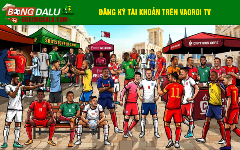 Đăng ký tài khoản trên Vaoroi TV
