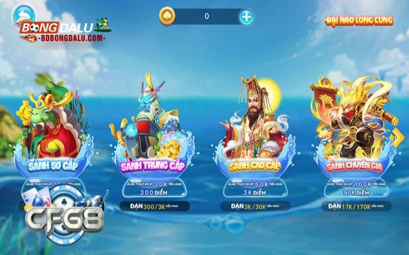 Giới thiệu chung về sân chơi giải trí tại nhà cái cf68