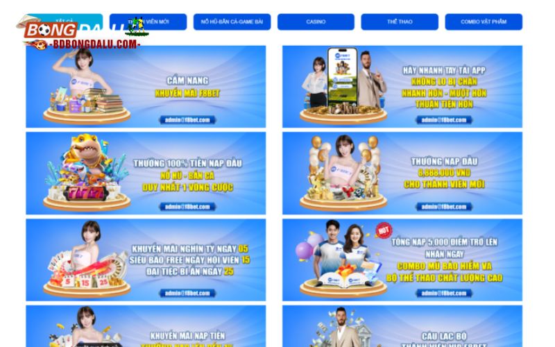 Cách tìm các chương trình khuyến mãi F8bet