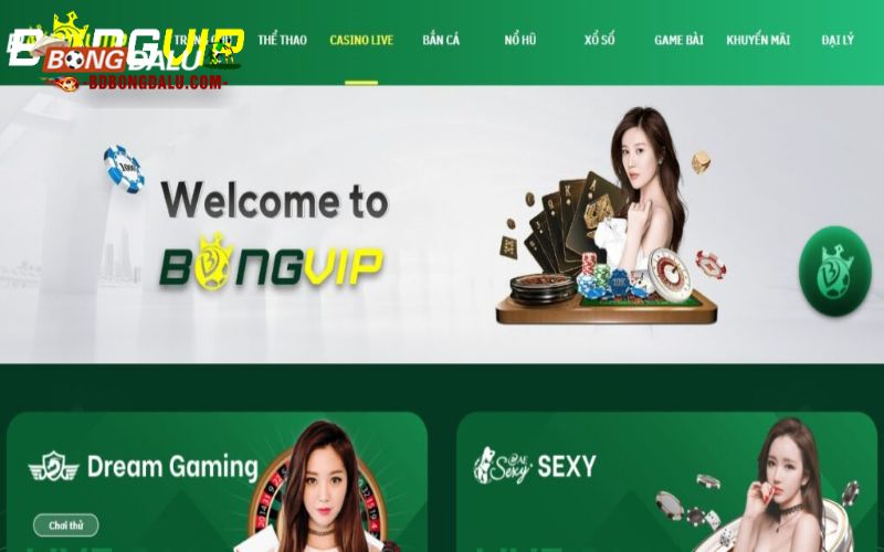 Tổng quát về sảnh Casino Bongvip đầy hấp dẫn