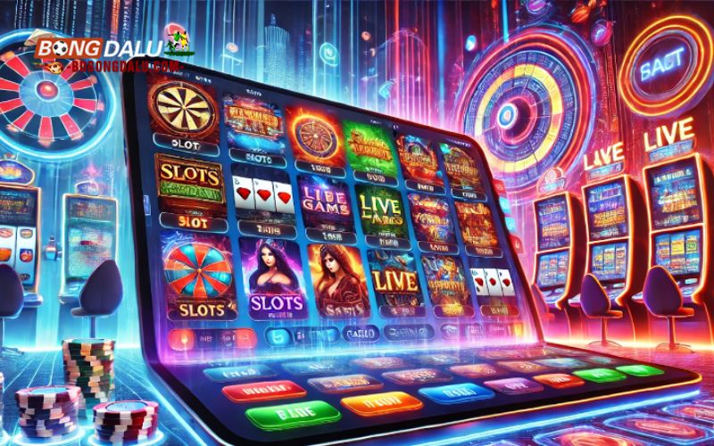 Các sản phẩm phổ biến tại casino trực tuyến