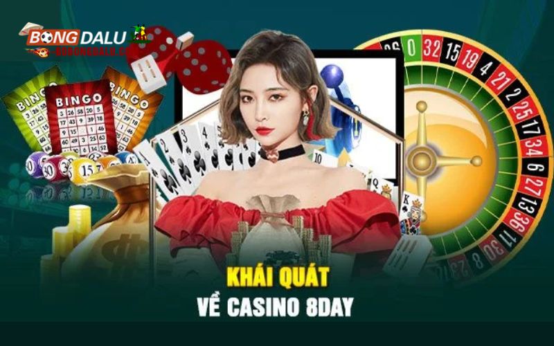 Giới thiệu về sảnh game casino 8DAY