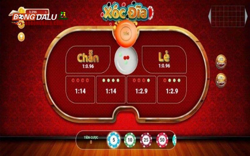 Cược xóc đĩa theo sắp xếp vị
